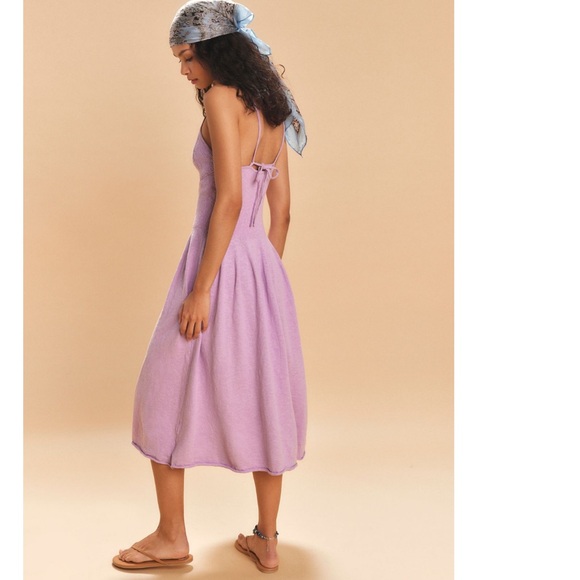 ♥️SALE♥️Nwt’s-$80 FREE PEOPLE Tula Sweater Dress Midi Drop-Waist Amazing Dress S - Picture 3 of 8